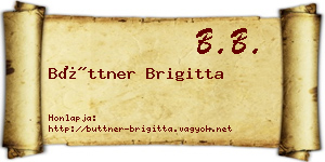 Büttner Brigitta névjegykártya